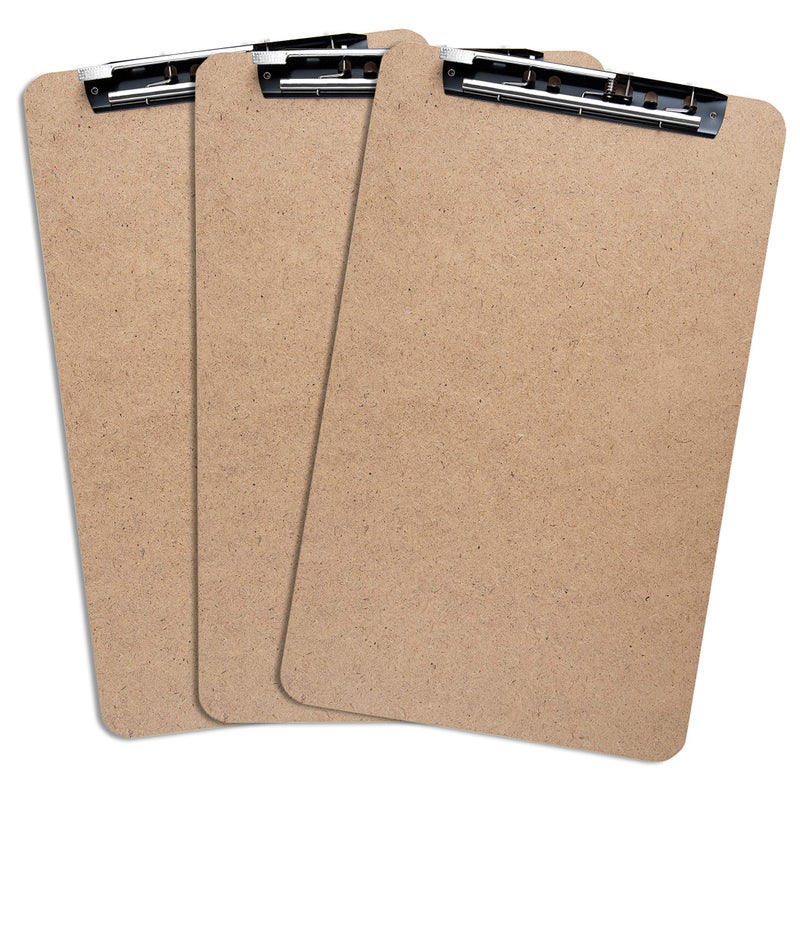 Office Solutions Direct Extra Large Clipboard Set (3pc) - Larger Than 11x17 - Vertical or Landscape - Fits 11 x 17 Tabloid Paper (Board 11.6"x19.5" - 2 Inches Longer Than Legal Size) - Image 1